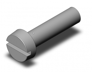 Zylinderschraube M2x8 DIN84 r 