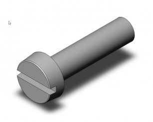 Zylinderschraube M4x20 DIN84 r 