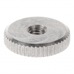 Rändelmutter M4 DIN467 r 