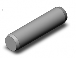 Zylinderstift 3x18 ISO 8734 r 