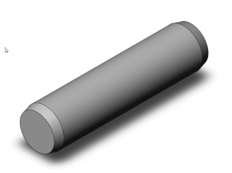 Zylinderstift 5x12 ISO 8734 r 