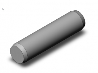 Zylinderstift 8x32 ISO 8734 r 