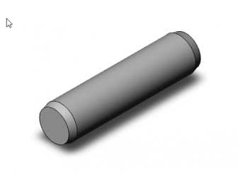 Zylinderstift 6x14 ISO 8734 r 