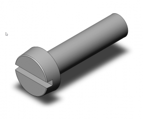 Zylinderschraube M3x12 DIN84 r 