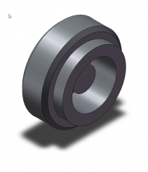 Rändel-Schraubenkopf f M4 