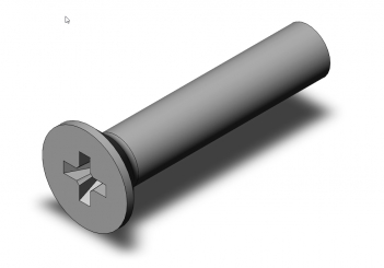 Senkschraube M4x20 DIN965 r 