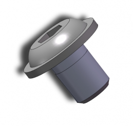 Linsenflanschkopfschr M6x 8 