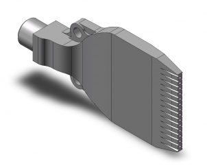 Mehrkanal-Flachstrahldüse 