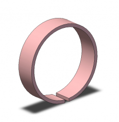 Flachriemen m Auflage 23x830 Linatex 