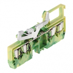 Schutzleiterklemme 2,5qmm gn-ge 