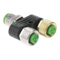 Y-Verteiler M12-M12  1:1 