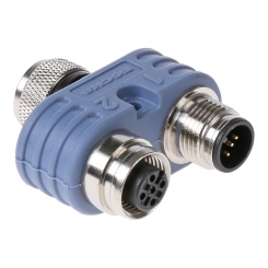 Y-Verteiler Dose-Stecker-Dose M12-5pol. 