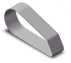 Flachriemen 2x53x550 mit Auflage 53x550 