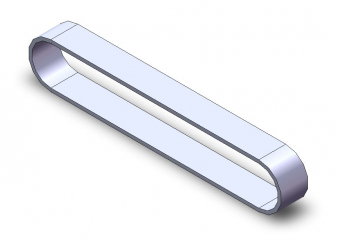 Zahnriemen 41T5/830 mit Auflage Sylomer- 