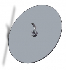 Gegenhalter D400/D50 stehend 