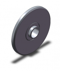 Gegenhalter kompl. D100 liegend 