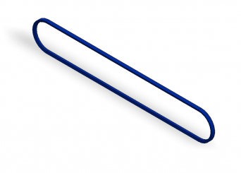 Keilriemen 950 himmelblau endlos 