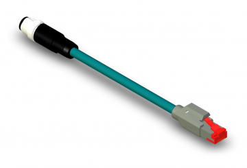 PXC.Kabel M12 St 4p 5m X5 Ethernet RJ45 