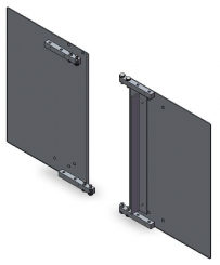 Transportband Überlaufblech 250 kompl. 