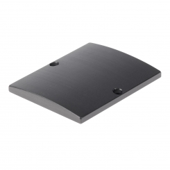 Platte harteloxiert 63x80x7,6 