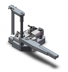 Schwenkzunge pneumatisch, fliegend 
