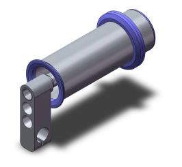 Umlenkrolle kompl 8 für Doppelpendel 