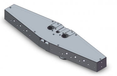 Anbau Halter Abw.Pos2 300-400, Abw.Pos1 