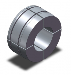 Rollenaufnahme Adapter 76/152_8 