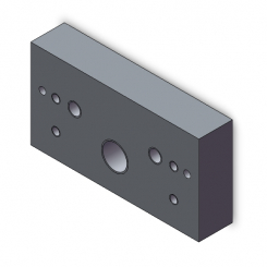 Platte 20x53x100 Abwickler auf Montagepl 