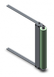 Abloesekante 16, Verlängerung kompl. 