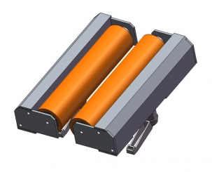 Rollenprisma m. Kautschukrollen 130 