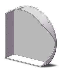 Schutz 645x625x160 R, Haube 