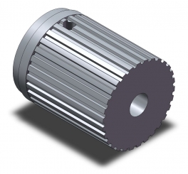 Riemenscheibe 46,95x60 60_T5/30 kompl 