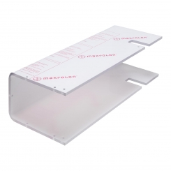 Formteil 10x182x248,5x600 Ein-/Auslauftu 