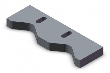 Formteil 10x35x110 Ø42 