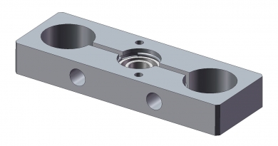 Leiste 10x24x72 Stativ 16; Ø5,5(2x) 