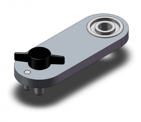 Gegenhalter  152cp-Anwalzrolle 