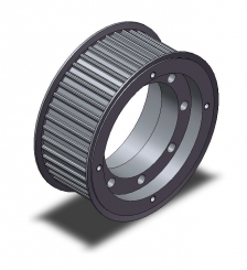 Riemenscheibe 74x30 30_AT5/4 d=42x9,5 d= 