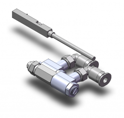 Pneumatik Set Anschluss D4 und NS 