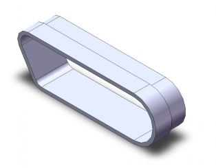 Flachriemen 5x48x485 mit Auflage 48x485 