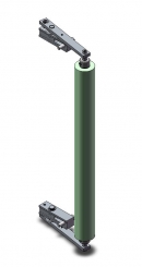 Andrückeinheit  24,gefederte Rolle 