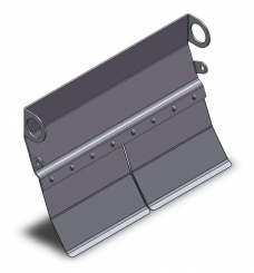 Bremsblech links und rechts Sonder 16, g 