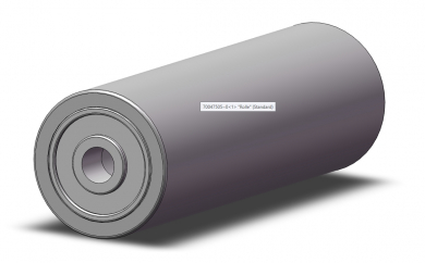 Rolle 24,6x76 kompl. ohne Rillen 