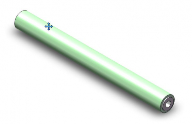 Walze 16x164 kompl;PUR-SR55 