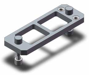 Bohrschablone H400 auf HERMA 500 