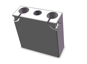 Fuehrungsstueck 49x135x135 eloxiert, Hal 