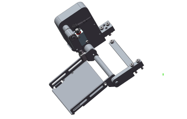 Abloesekante  R,8,schwenk,gefedert 