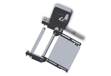 Abloesekante  L,16,schwenk,gefedert 