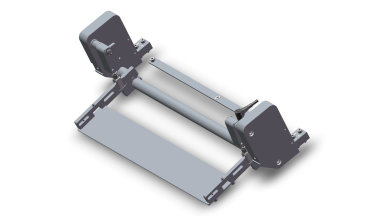 Abloesekante  L,32,schwenk,gefedert 