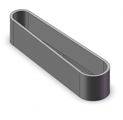 Zahnriemen PU;mit Auflage 47T5/480 